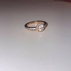 Pandora Ring, Size 5, Rose Gold